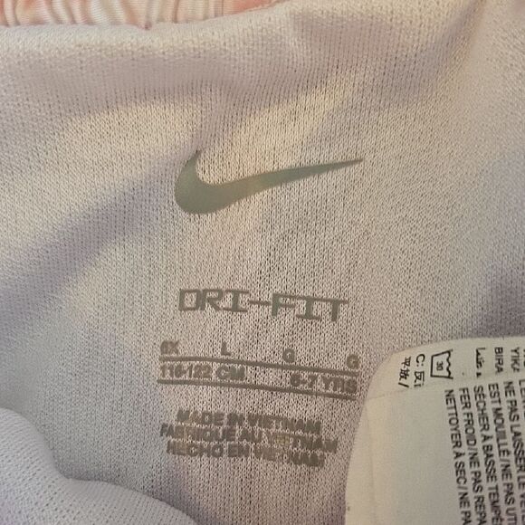 Nike Pink and Green Athletic Shorts - Picture 2 of 6